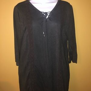 Heathers gray Noelle tunic